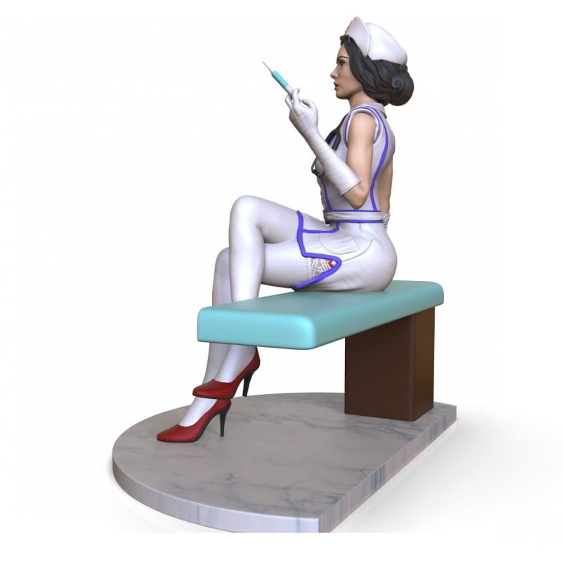 P站图纸印象馆 Artifex3d 穿着短衣的女医生 Artifex3d 穿着短衣的女医生