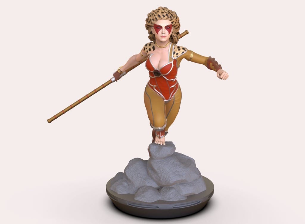 P站图纸印象馆 Artifex3d 霹雳猫 豹猫 Artifex3d 霹雳猫 豹猫