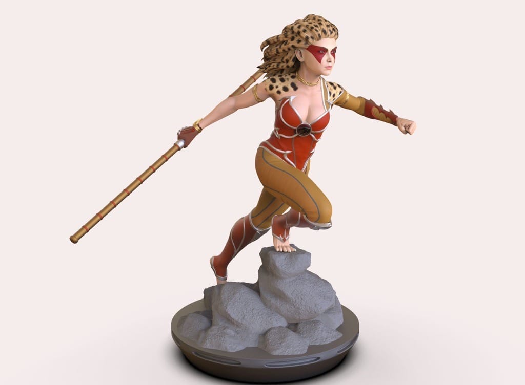 P站图纸印象馆 Artifex3d 霹雳猫 豹猫 Artifex3d 霹雳猫 豹猫