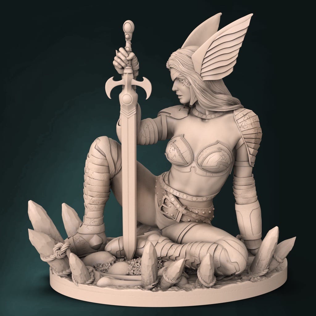 P站图纸印象馆 Artifex3d 漫威 冥界女皇 安吉拉 Artifex3d 漫威 冥界女皇 安吉拉