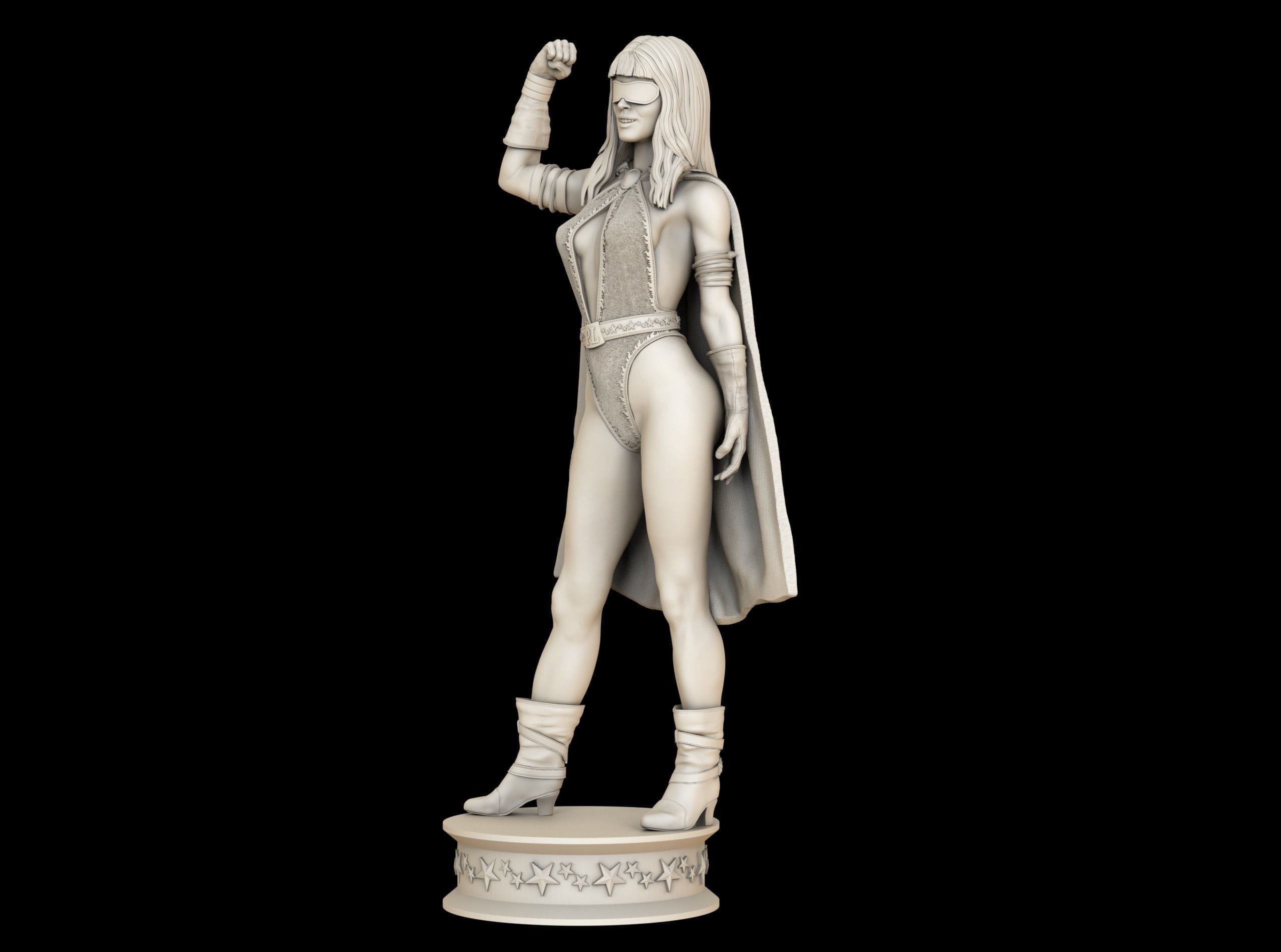 P站图纸印象馆 Artifex3d DC漫画 幻影女郎 Artifex3d DC漫画 幻影女郎