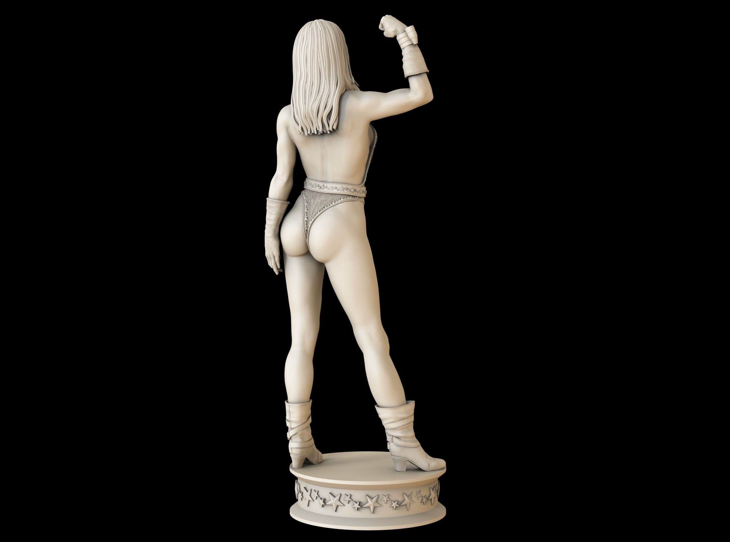 P站图纸印象馆 Artifex3d DC漫画 幻影女郎 Artifex3d DC漫画 幻影女郎