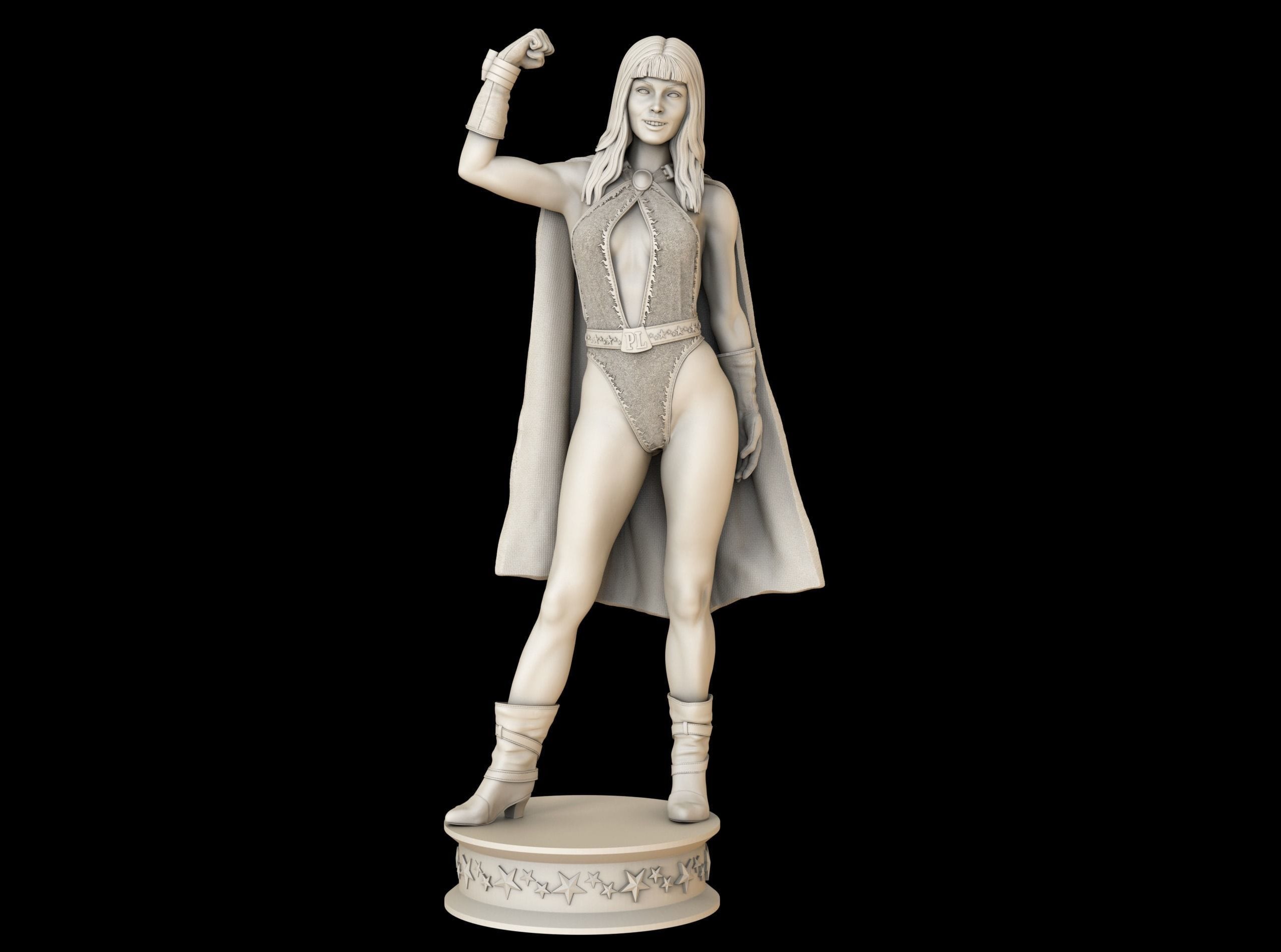 P站图纸印象馆 Artifex3d DC漫画 幻影女郎 Artifex3d DC漫画 幻影女郎