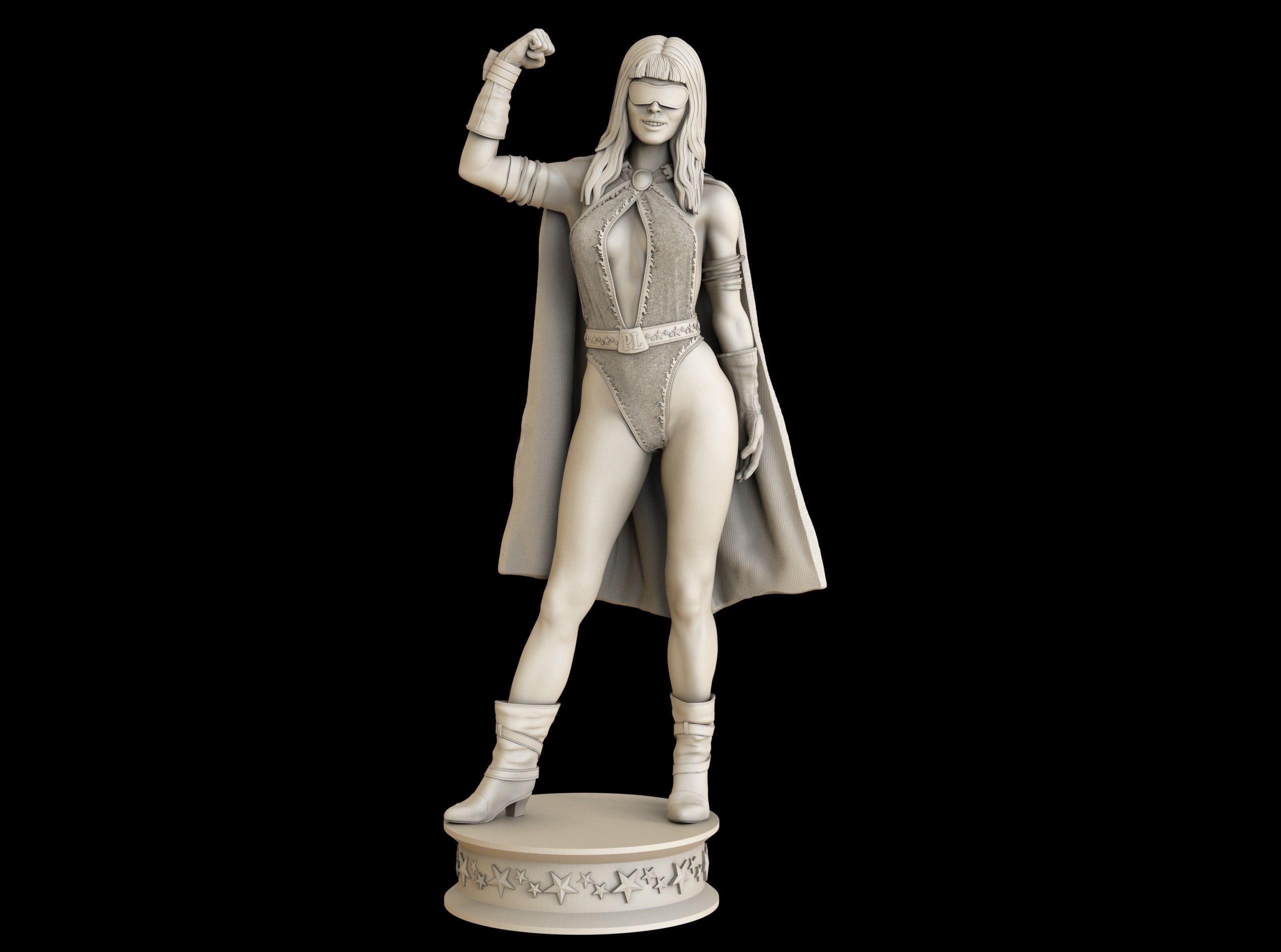 P站图纸印象馆 Artifex3d DC漫画 幻影女郎 Artifex3d DC漫画 幻影女郎