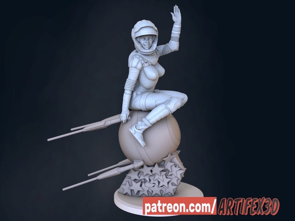 P站图纸印象馆 Artifex3d 科幻女孩 Artifex3d 科幻女孩