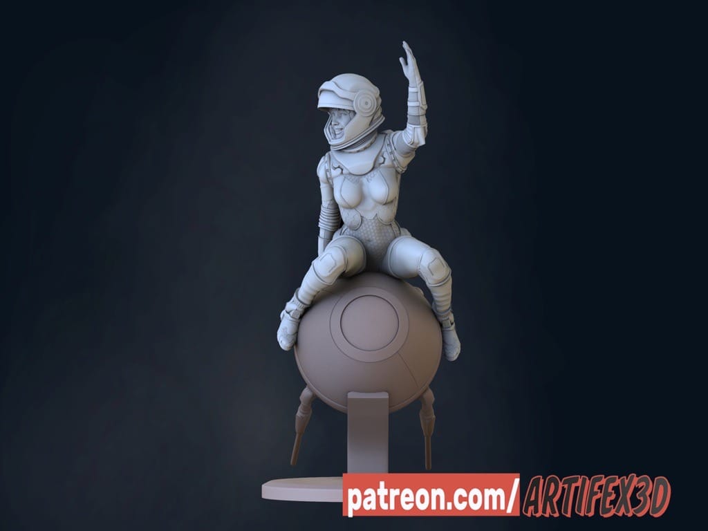 P站图纸印象馆 Artifex3d 科幻女孩 Artifex3d 科幻女孩