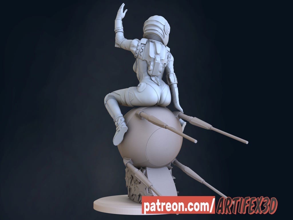 P站图纸印象馆 Artifex3d 科幻女孩 Artifex3d 科幻女孩