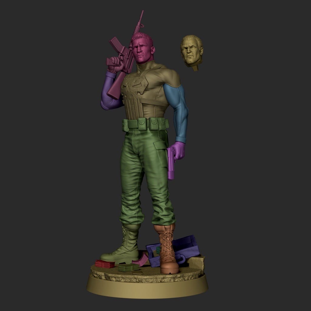 P站图纸印象馆 ATV 漫威 惩罚者 ATV 漫威 惩罚者