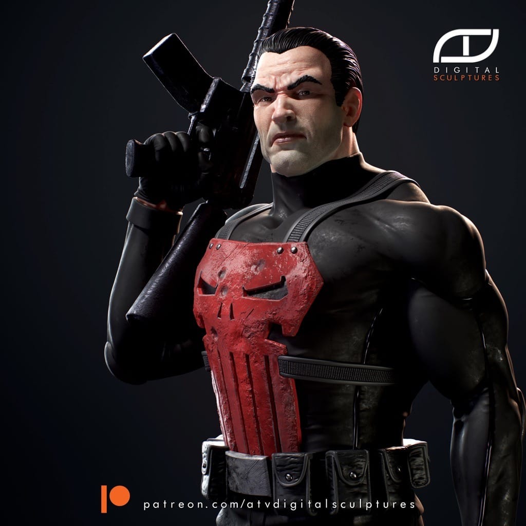 P站图纸印象馆 ATV 漫威 惩罚者 ATV 漫威 惩罚者