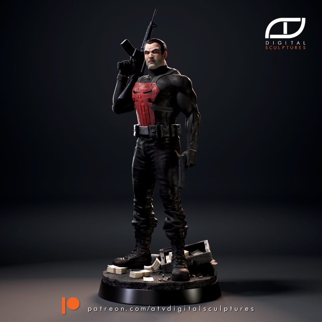 P站图纸印象馆 ATV 漫威 惩罚者 ATV 漫威 惩罚者