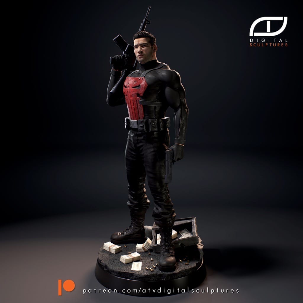 P站图纸印象馆 ATV 漫威 惩罚者 ATV 漫威 惩罚者