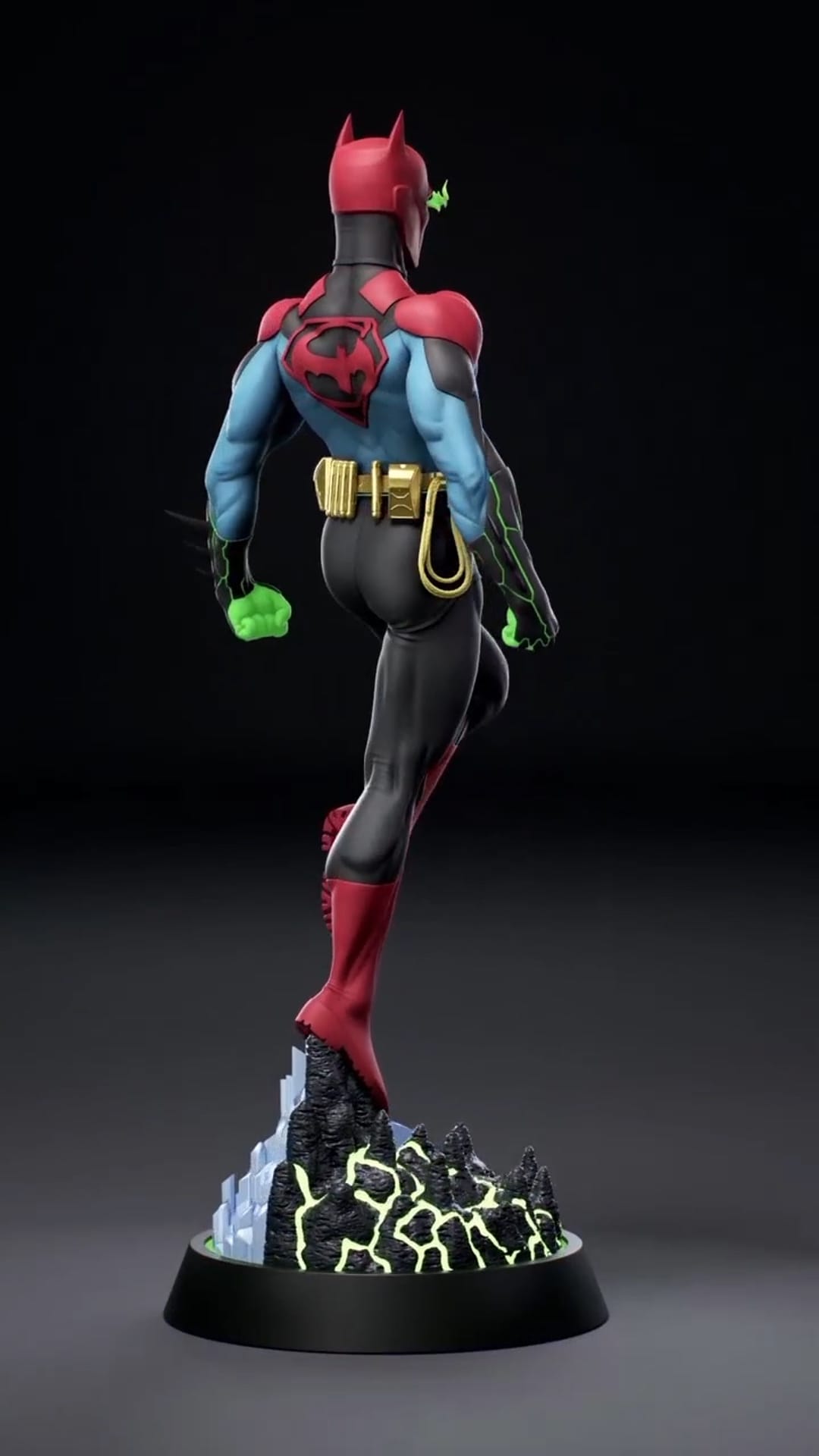 P站图纸印象馆 ATV DC漫画 超人和蝙蝠侠合体 ATV DC漫画 超人和蝙蝠侠合体