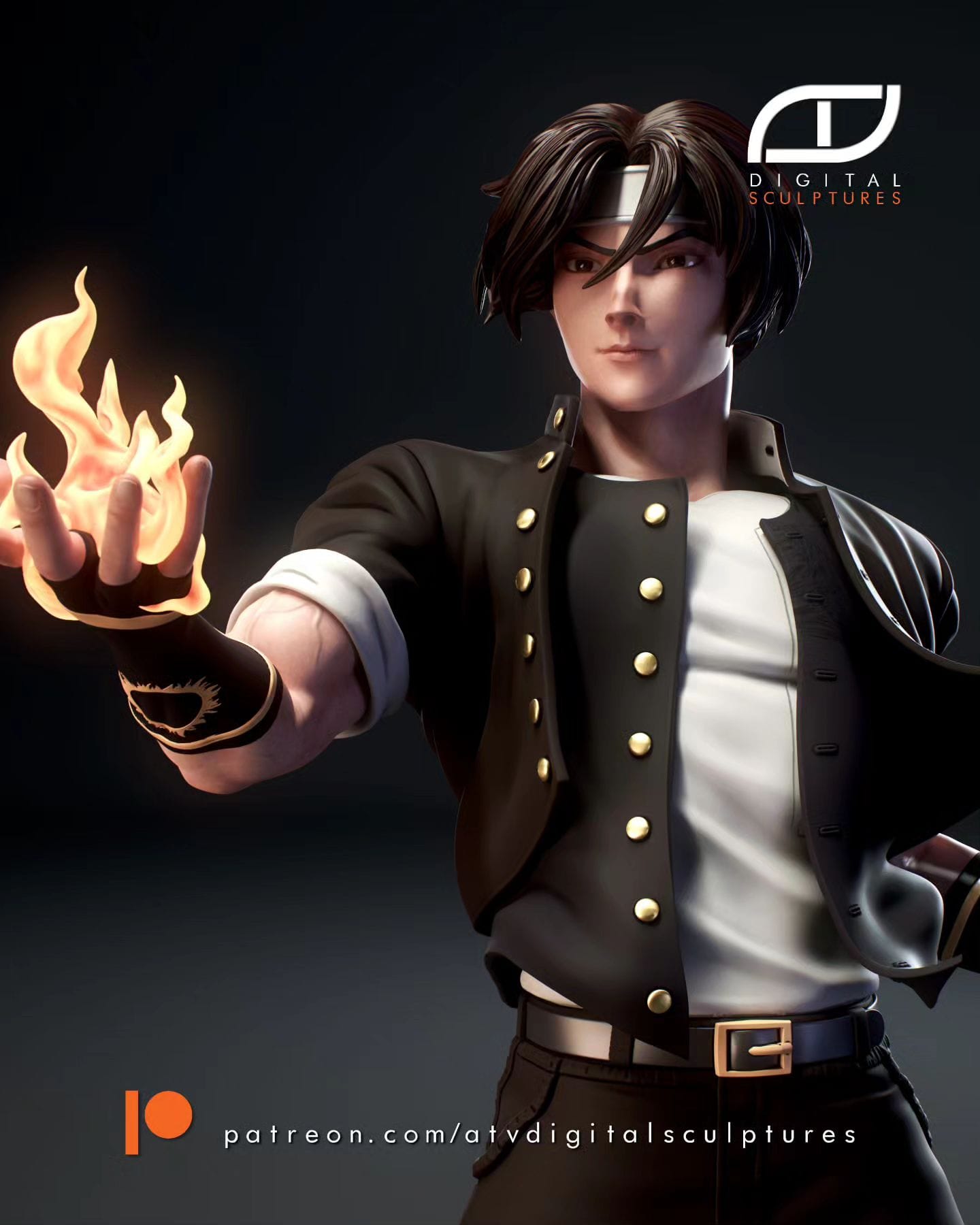 P站图纸印象馆 ATV 拳皇 KOF 草薙京 ATV 拳皇 KOF 草薙京