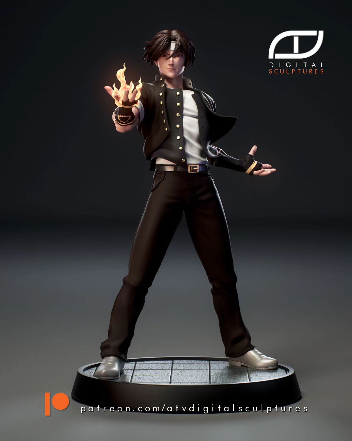 P站图纸印象馆 ATV 拳皇 KOF 草薙京 ATV 拳皇 KOF 草薙京