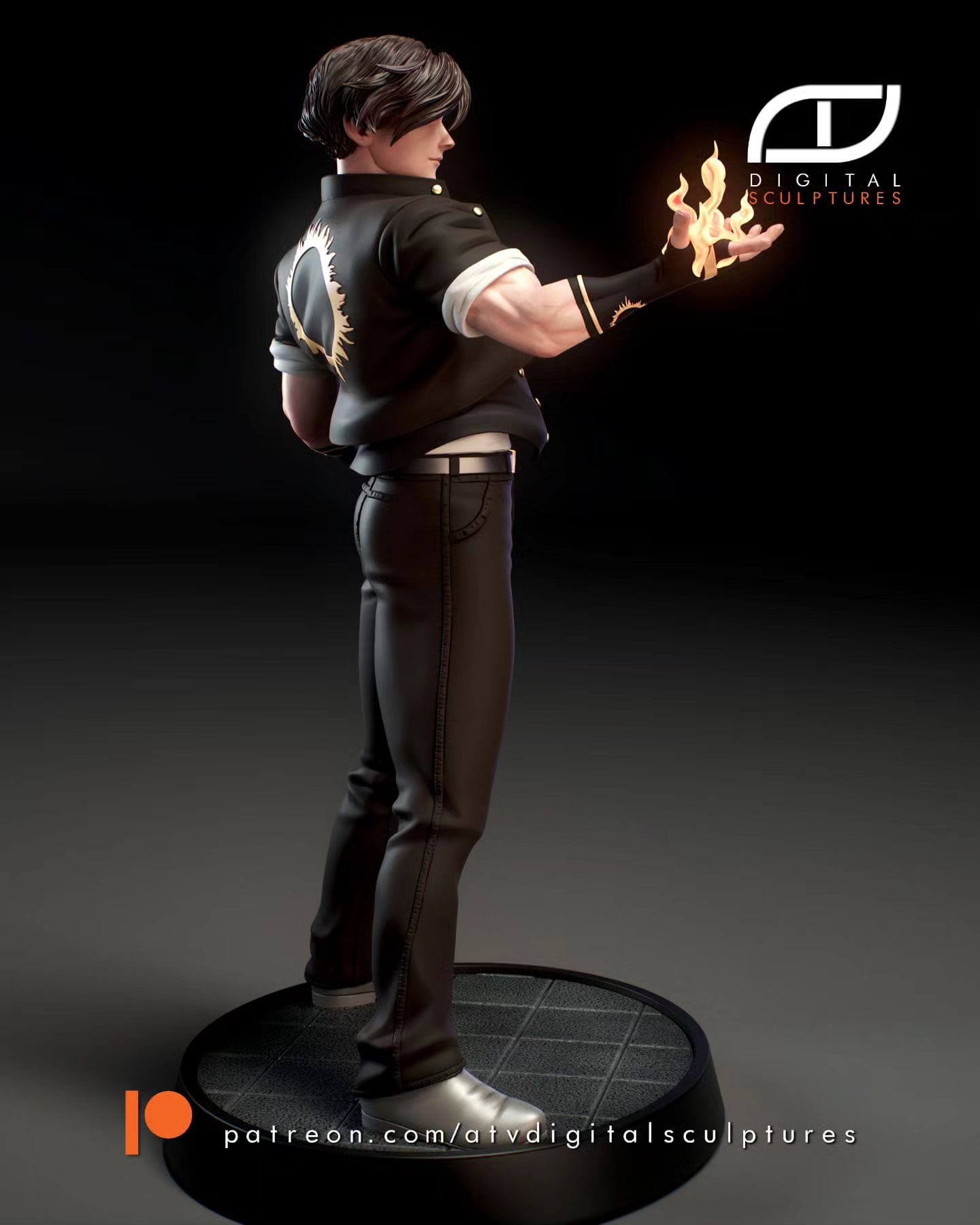 P站图纸印象馆 ATV 拳皇 KOF 草薙京 ATV 拳皇 KOF 草薙京