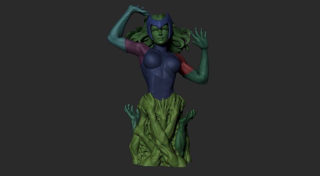 P站图纸印象馆 ATV 漫威 X战警 绯红女巫 ATV 漫威 X战警 绯红女巫