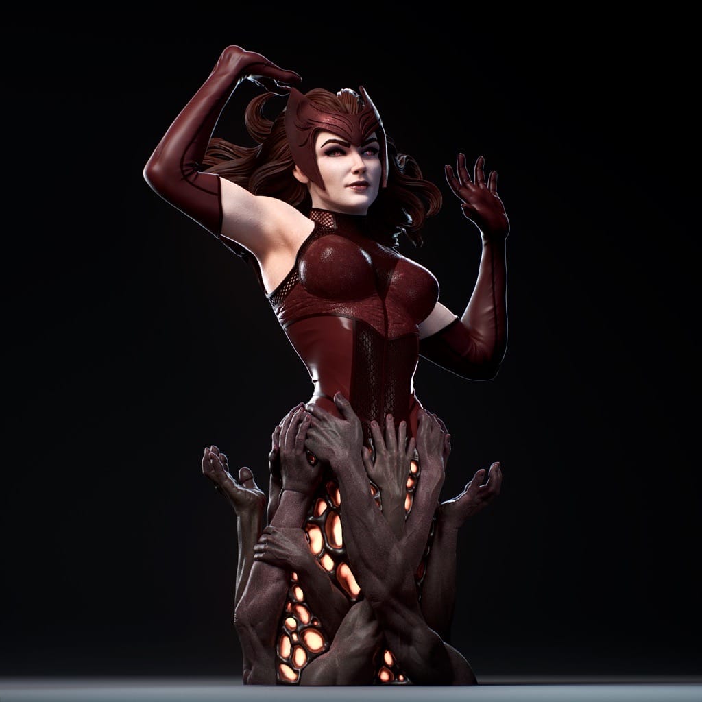 P站图纸印象馆 ATV 漫威 X战警 绯红女巫 ATV 漫威 X战警 绯红女巫