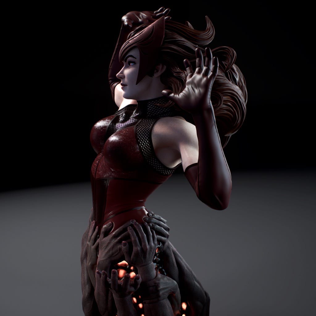 P站图纸印象馆 ATV 漫威 X战警 绯红女巫 ATV 漫威 X战警 绯红女巫