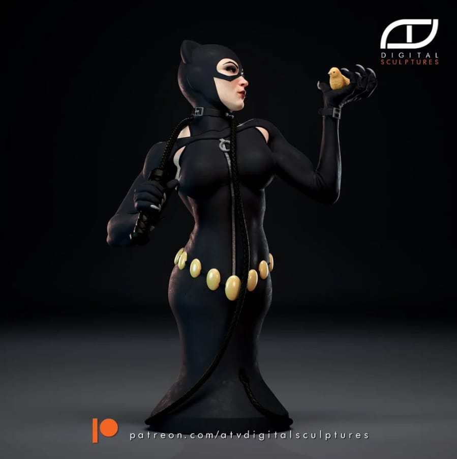 P站图纸印象馆 ATV DC漫画 猫女 ATV DC漫画 猫女