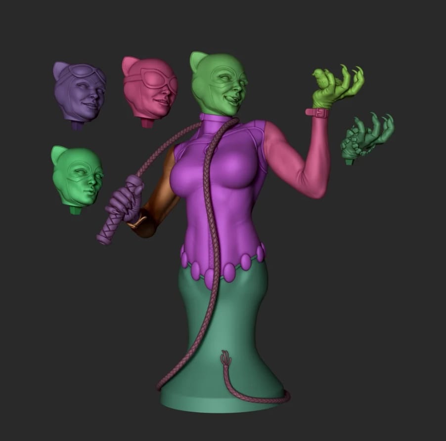 P站图纸印象馆 ATV DC漫画 猫女 ATV DC漫画 猫女