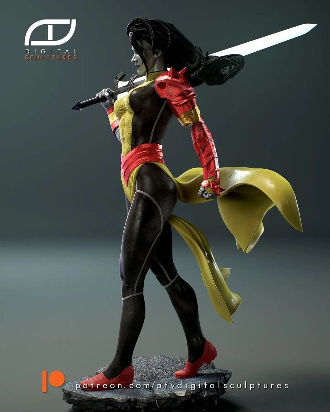 P站图纸印象馆 ATV 漫威 X战警 拉斯普京四世 ATV 漫威 X战警 拉斯普京四世