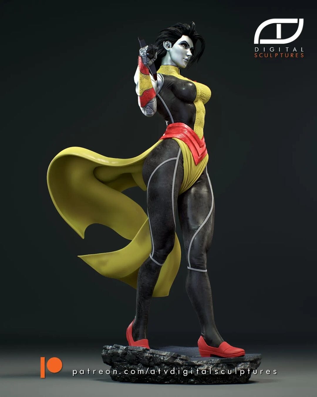 P站图纸印象馆 ATV 漫威 X战警 拉斯普京四世 ATV 漫威 X战警 拉斯普京四世