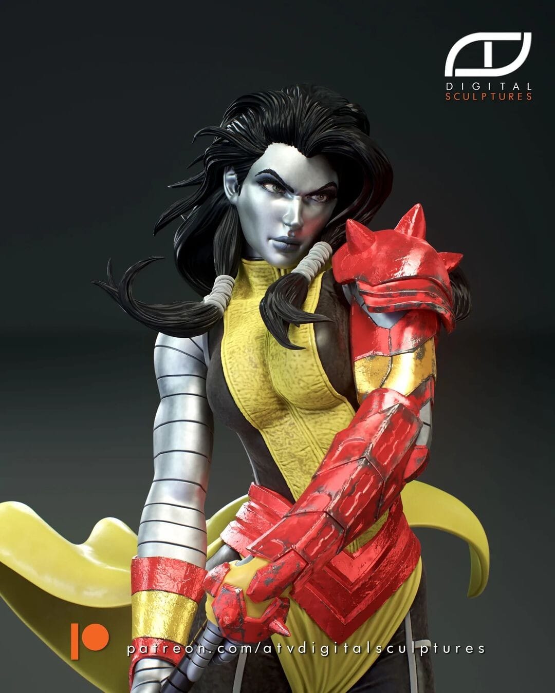 P站图纸印象馆 ATV 漫威 X战警 拉斯普京四世 ATV 漫威 X战警 拉斯普京四世