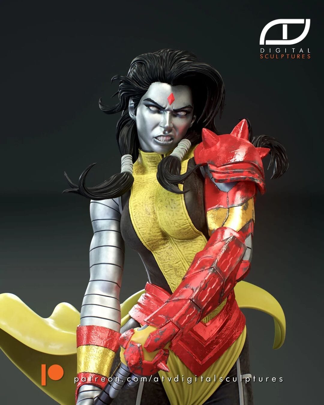 P站图纸印象馆 ATV 漫威 X战警 拉斯普京四世 ATV 漫威 X战警 拉斯普京四世