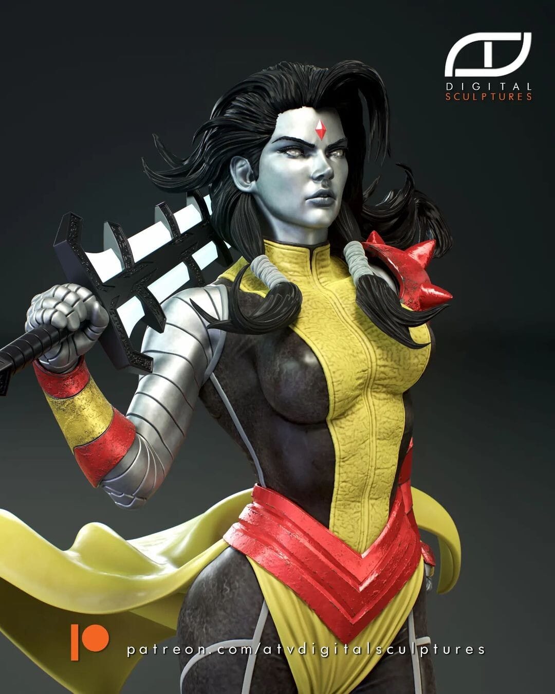 P站图纸印象馆 ATV 漫威 X战警 拉斯普京四世 ATV 漫威 X战警 拉斯普京四世