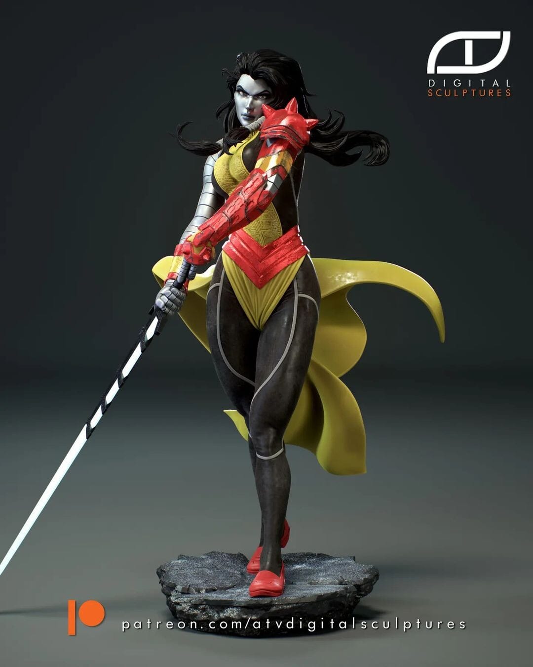 P站图纸印象馆 ATV 漫威 X战警 拉斯普京四世 ATV 漫威 X战警 拉斯普京四世