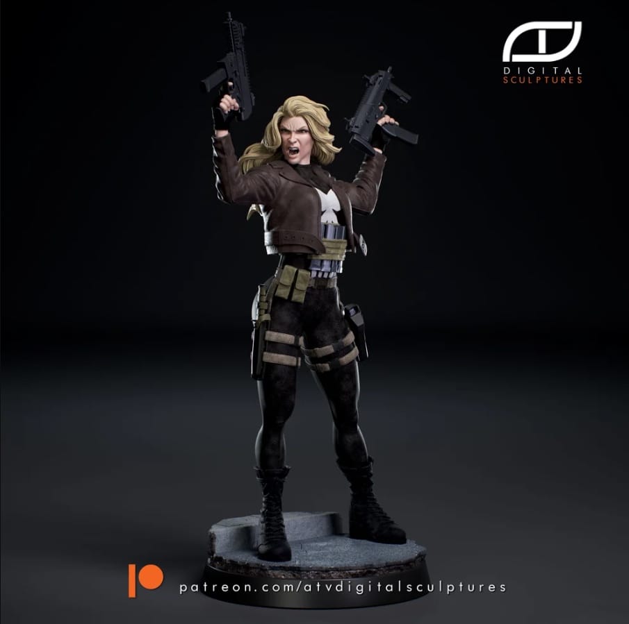 P站图纸印象馆 ATV 漫威 惩罚者 琳恩·迈克尔斯 ATV 漫威 惩罚者 琳恩·迈克尔斯