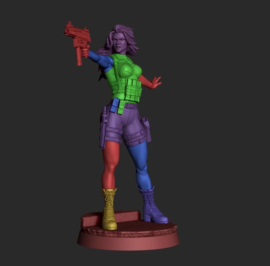 P站图纸印象馆 ATV 漫威 惩罚者 琳恩·迈克尔斯 ATV 漫威 惩罚者 琳恩·迈克尔斯