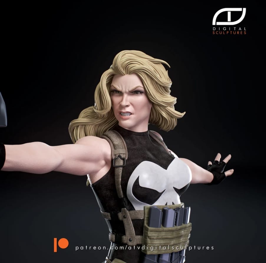 P站图纸印象馆 ATV 漫威 惩罚者 琳恩·迈克尔斯 ATV 漫威 惩罚者 琳恩·迈克尔斯