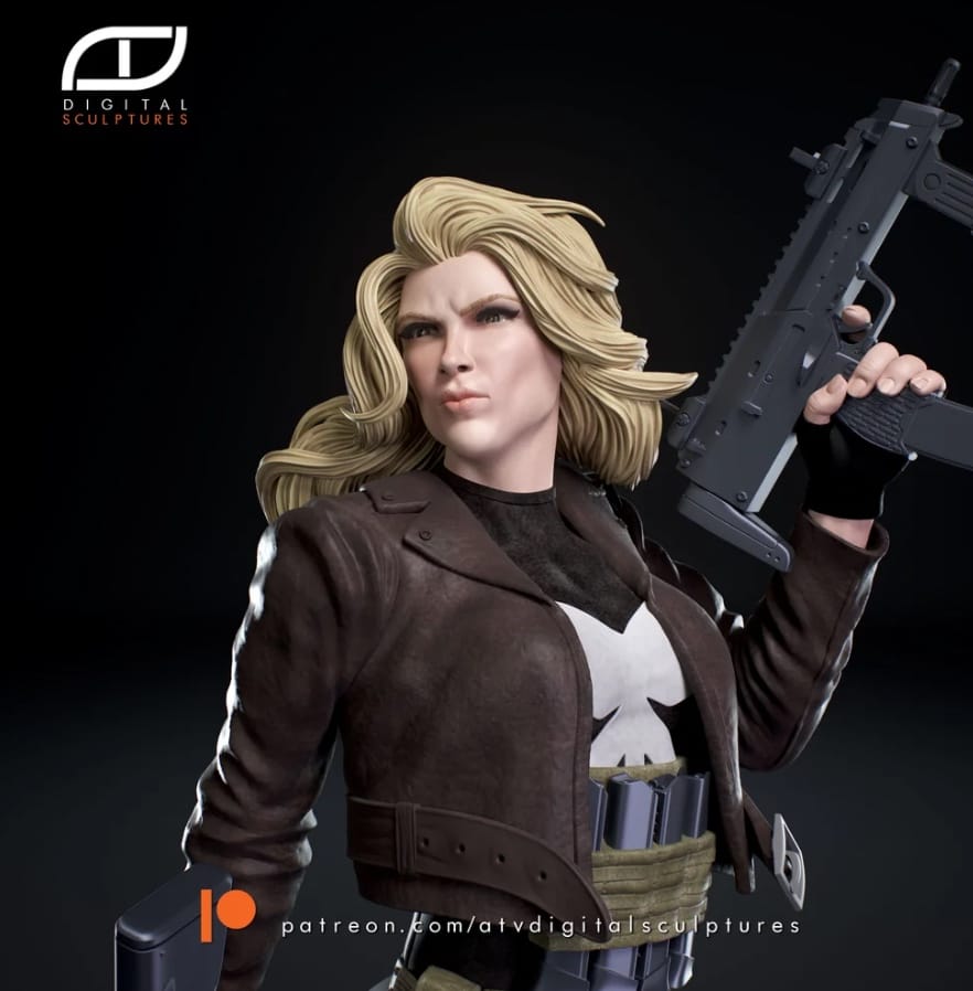 P站图纸印象馆 ATV 漫威 惩罚者 琳恩·迈克尔斯 ATV 漫威 惩罚者 琳恩·迈克尔斯