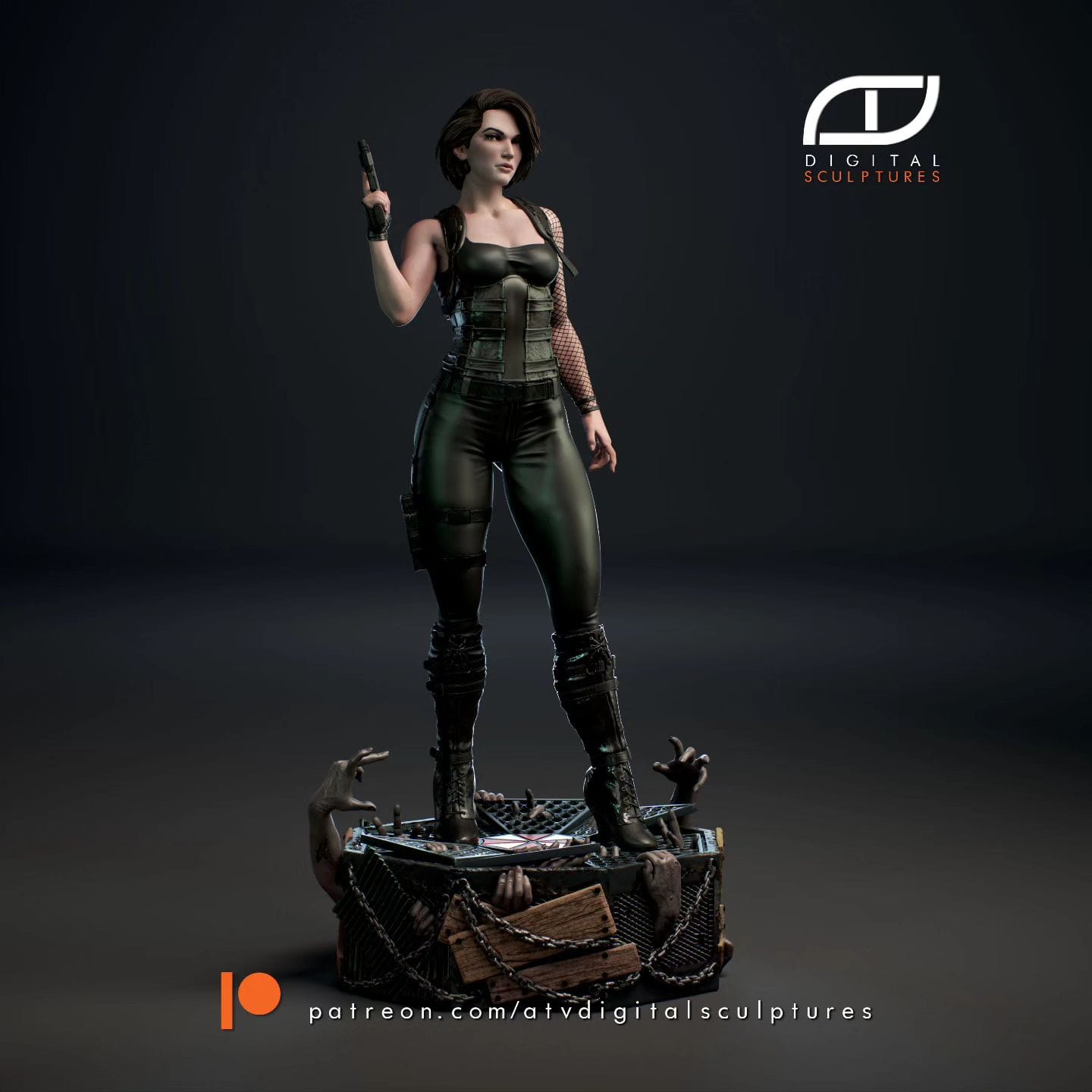 P站图纸印象馆 ATV 生化危机 吉尔·瓦伦蒂安 ATV 生化危机 吉尔·瓦伦蒂安