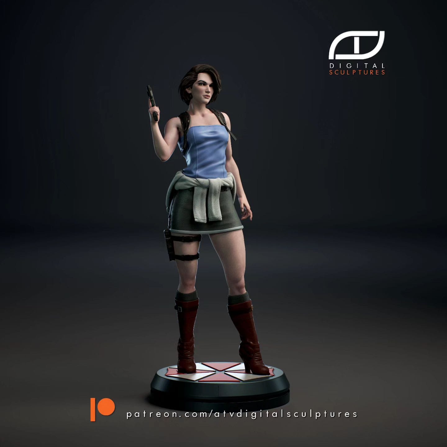 P站图纸印象馆 ATV 生化危机 吉尔·瓦伦蒂安 ATV 生化危机 吉尔·瓦伦蒂安