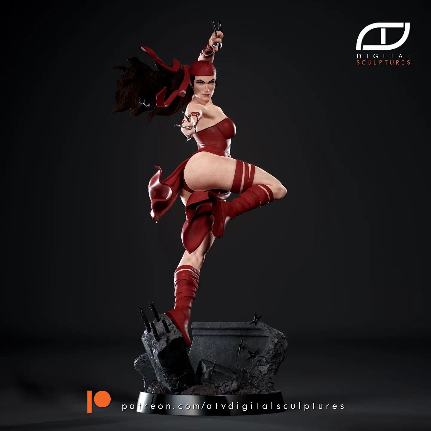 P站图纸印象馆 ATV 漫威 超胆侠 艾丽卡 ATV 漫威 超胆侠 艾丽卡