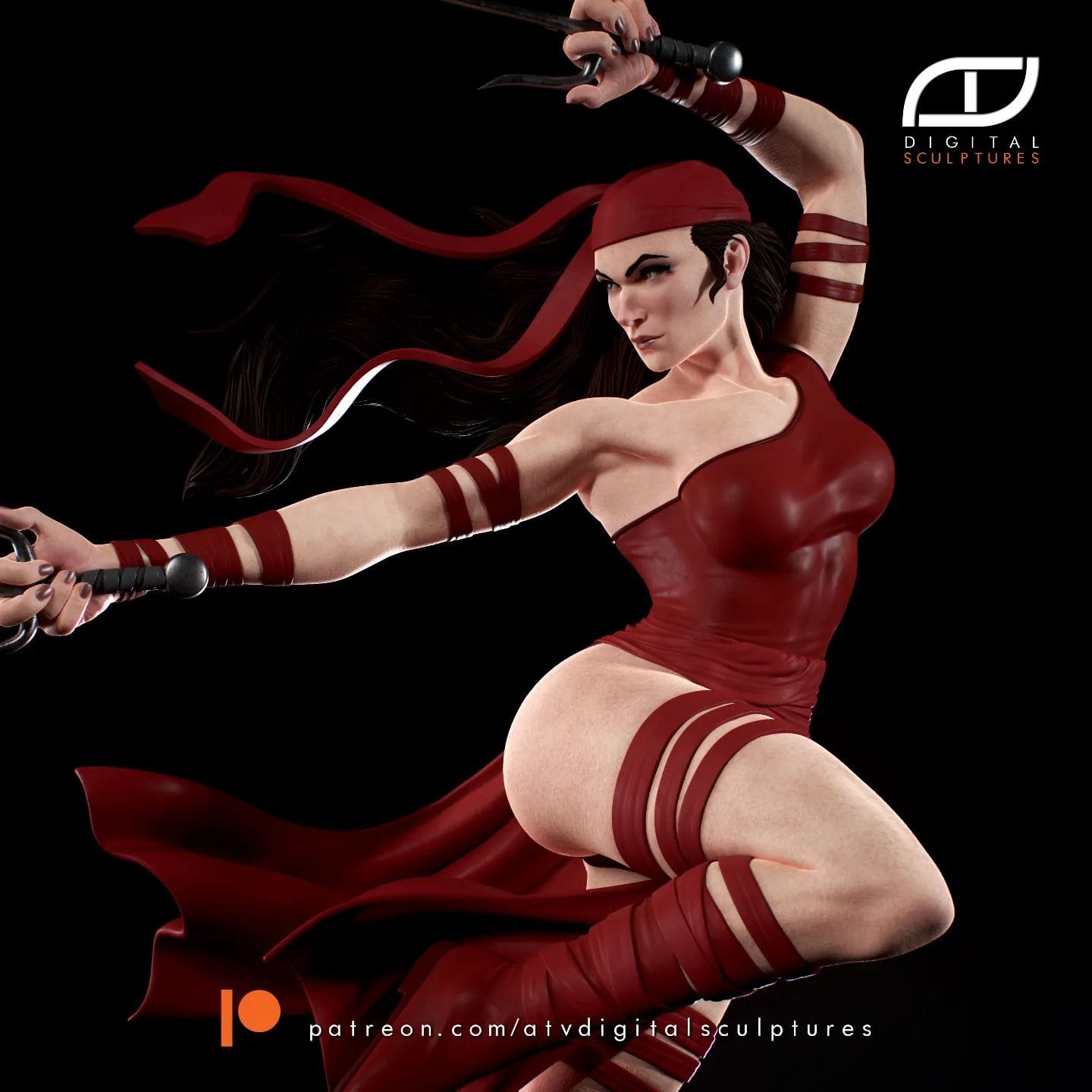 P站图纸印象馆 ATV 漫威 超胆侠 艾丽卡 ATV 漫威 超胆侠 艾丽卡