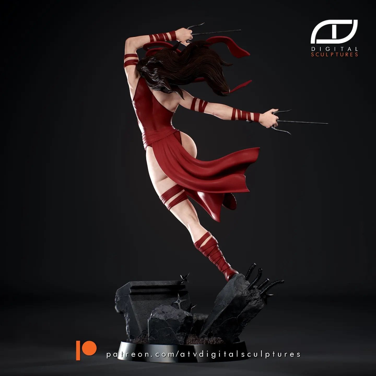 P站图纸印象馆 ATV 漫威 超胆侠 艾丽卡 ATV 漫威 超胆侠 艾丽卡