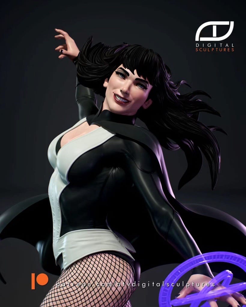 P站图纸印象馆 ATV DC漫画 正义联盟 扎坦娜·扎塔拉 ATV DC漫画 正义联盟 扎坦娜·扎塔拉