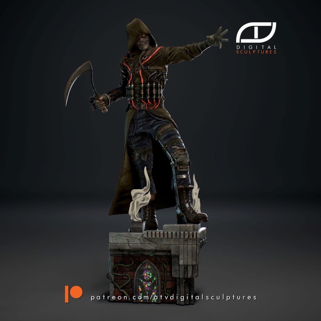 P站图纸印象馆 ATV DC漫画 世界最佳拍档 稻草人 ATV DC漫画 世界最佳拍档 稻草人