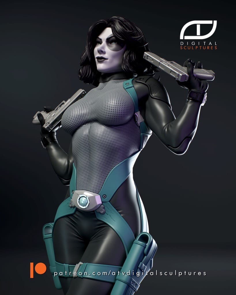 P站图纸印象馆 ATV 漫威 死侍 多米诺 ATV 漫威 死侍 多米诺