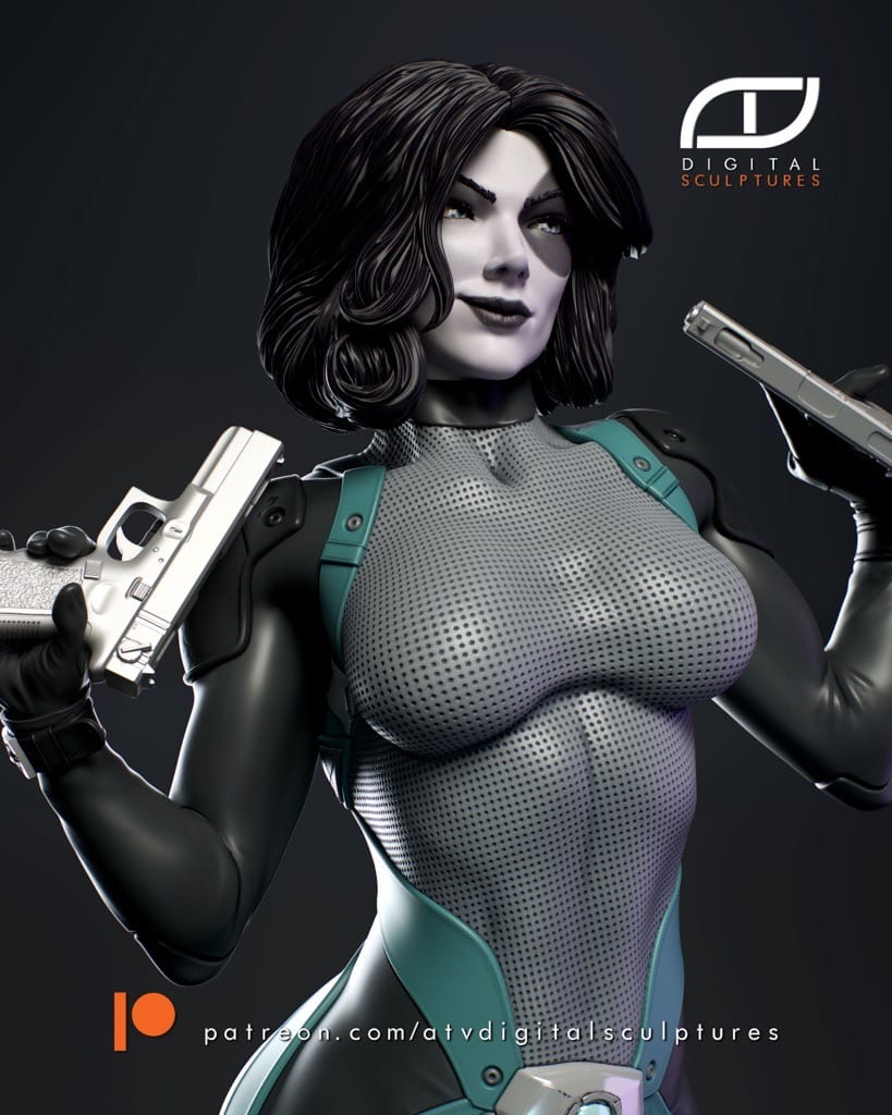 P站图纸印象馆 ATV 漫威 死侍 多米诺 ATV 漫威 死侍 多米诺