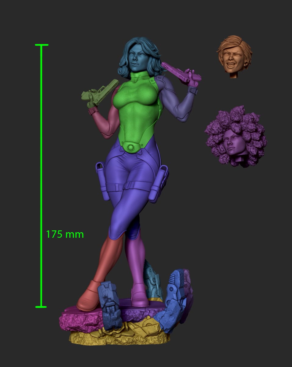 P站图纸印象馆 ATV 漫威 死侍 多米诺 ATV 漫威 死侍 多米诺