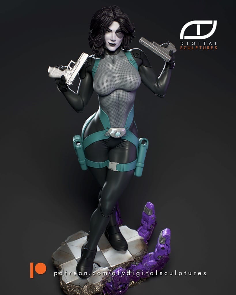 P站图纸印象馆 ATV 漫威 死侍 多米诺 ATV 漫威 死侍 多米诺