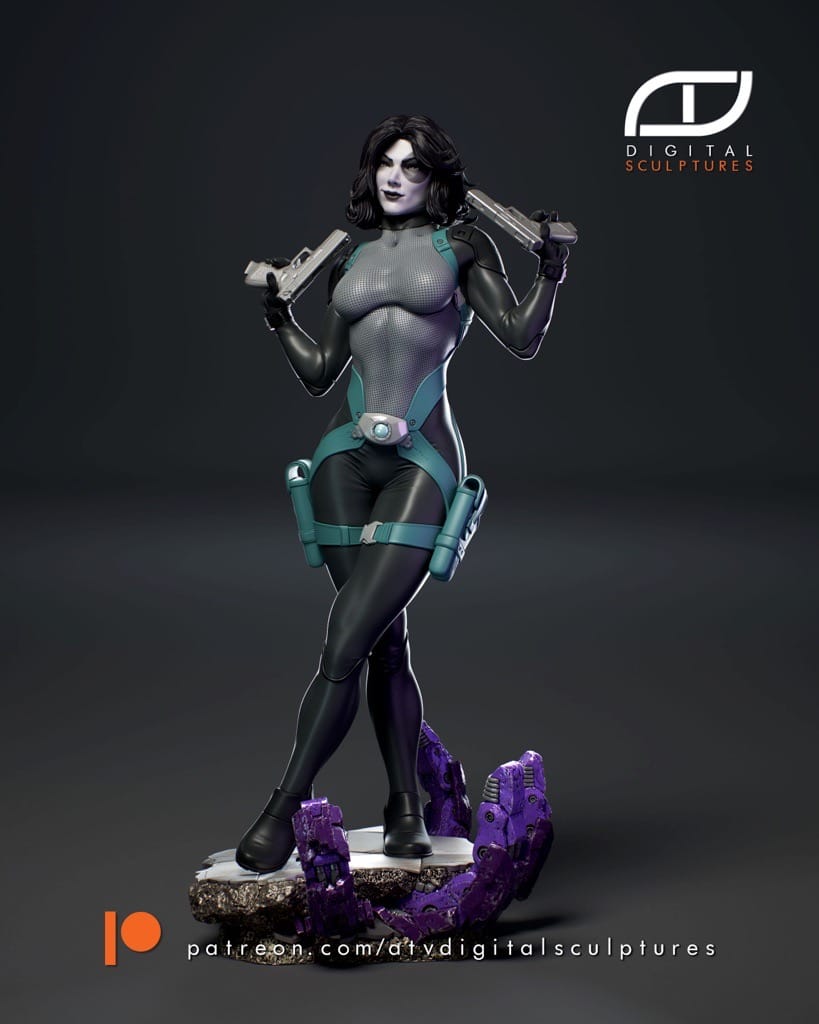 P站图纸印象馆 ATV 漫威 死侍 多米诺 ATV 漫威 死侍 多米诺