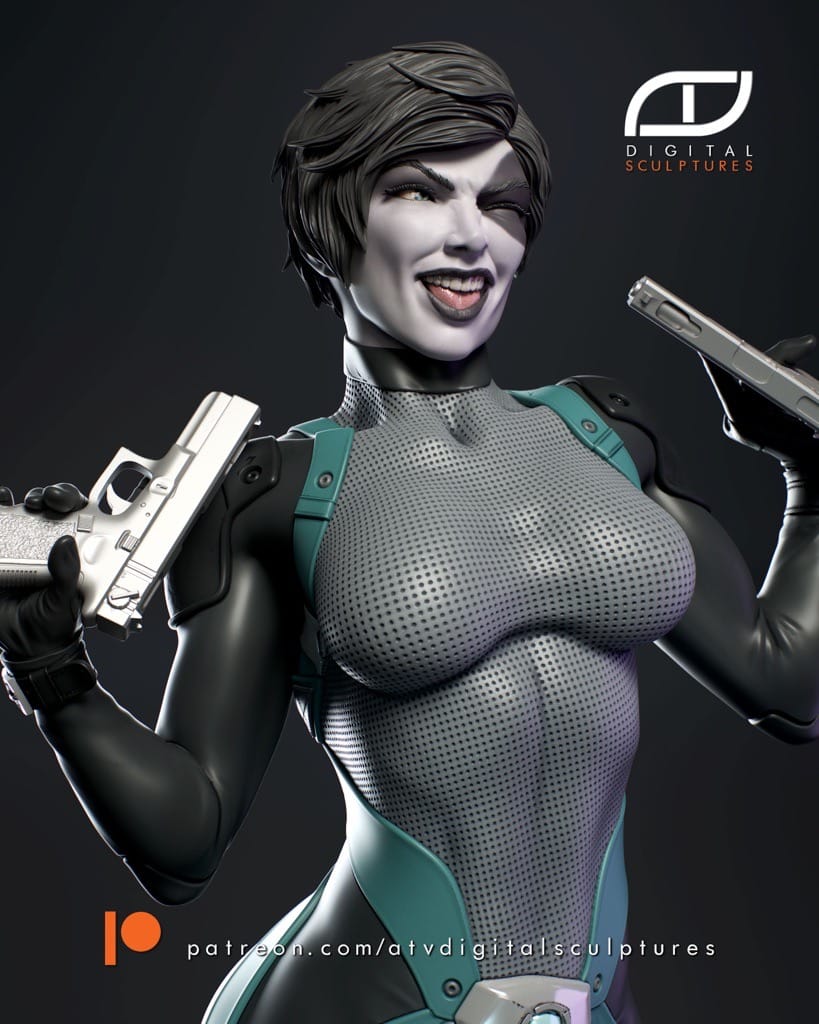 P站图纸印象馆 ATV 漫威 死侍 多米诺 ATV 漫威 死侍 多米诺