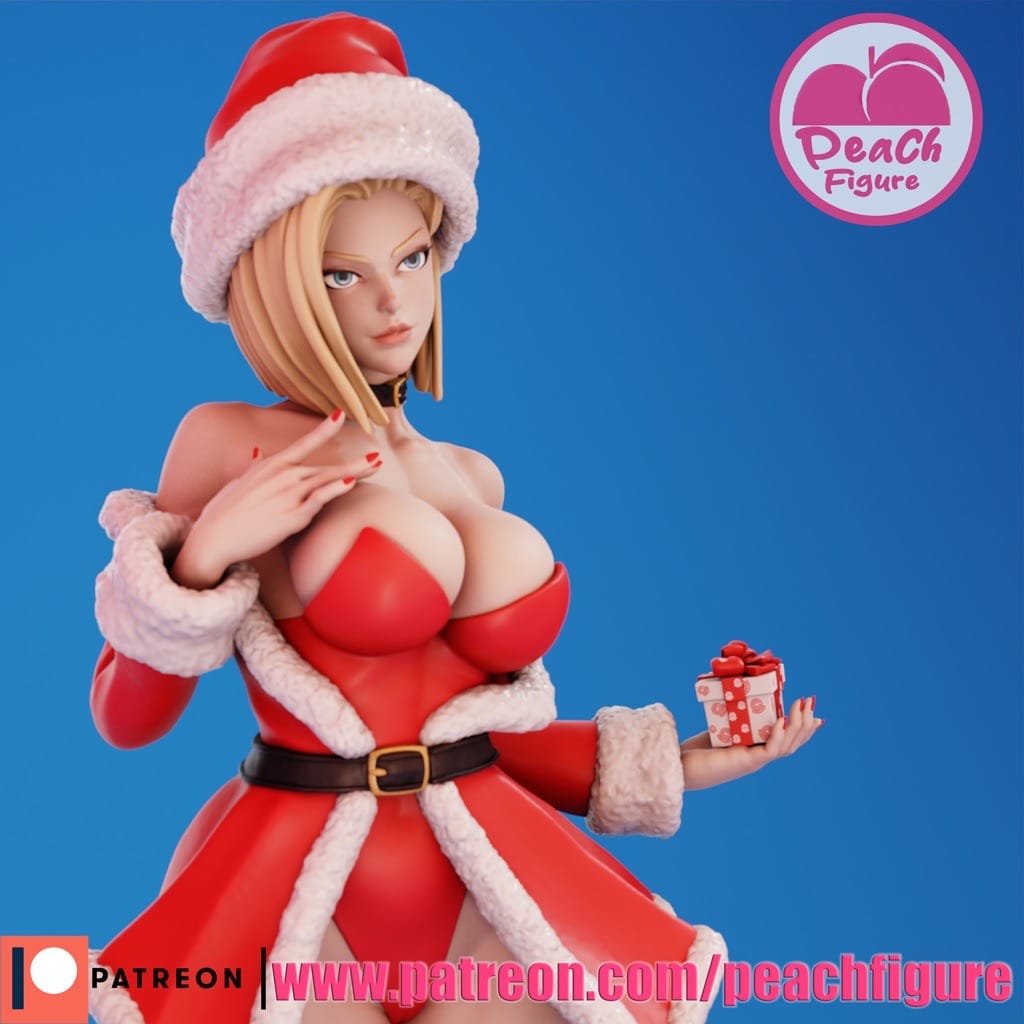 P站图纸印象馆 Peach Figure 龙珠 人造人18号 Peach Figure 龙珠 人造人18号