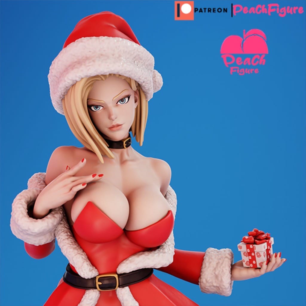 P站图纸印象馆 Peach Figure 龙珠 人造人18号 Peach Figure 龙珠 人造人18号