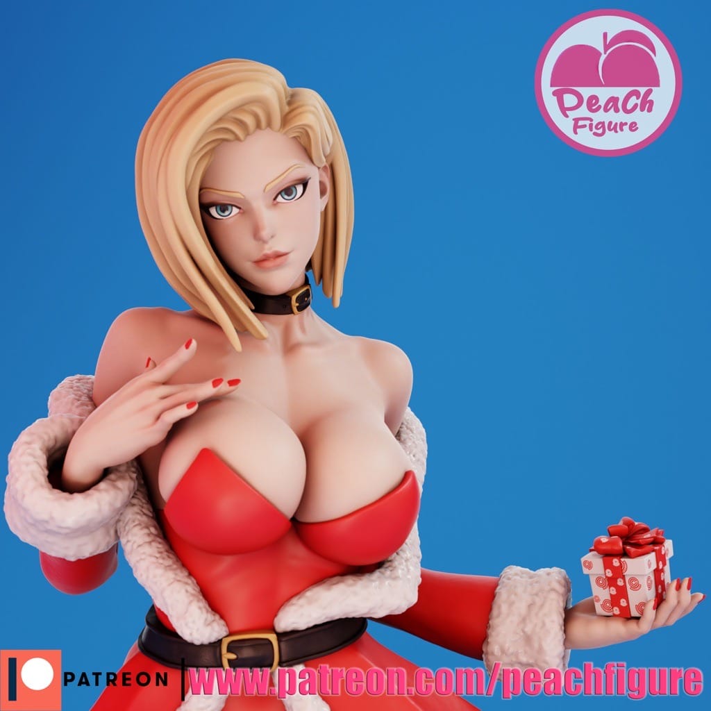 P站图纸印象馆 Peach Figure 龙珠 人造人18号 Peach Figure 龙珠 人造人18号